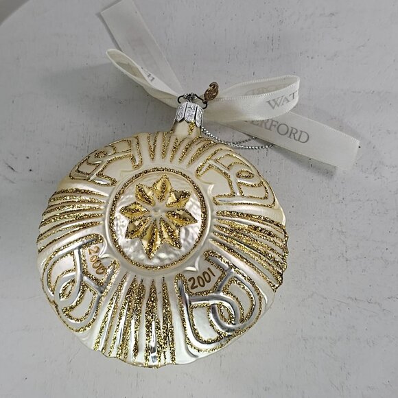 Waterford Holiday Heirlooms Millennium Celtic Cross Ornament 2000/2001 Nostalgic - Picture 8 of 11
